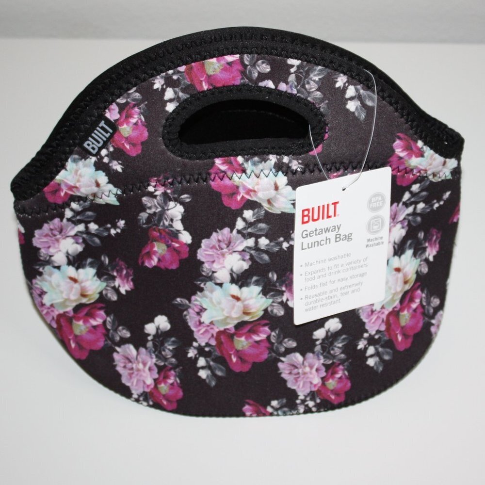 Floral lunch bag